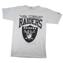 Load image into Gallery viewer, Vintage 90s Starter Los Angeles Raiders Spellout Graphic Shirt - S