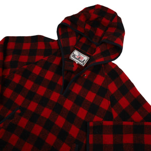 Vintage Woolrich %100 Wool Hooded Poncho - WMNS S