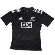 Load image into Gallery viewer, 2013 Adidas New Zealand All Blacks Maori Haka Design Rugby Jersey - S