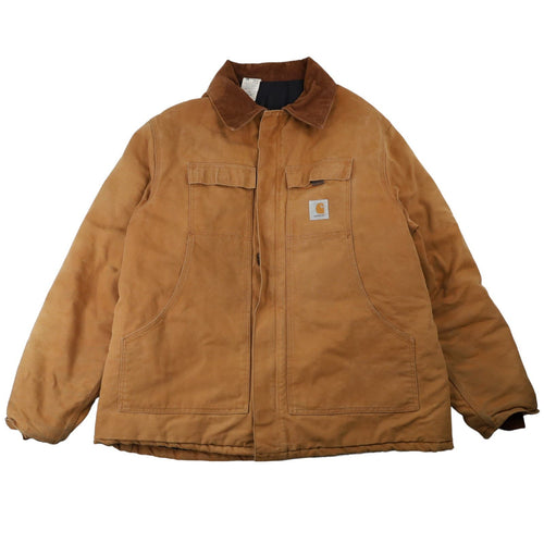 Vintage Carhartt CQ186 Quilted Chore Coat - 2XL