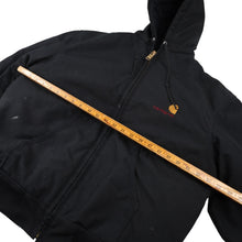 Load image into Gallery viewer, Vintage Carhartt Spellout Canvas Quilted Work Jacket - L