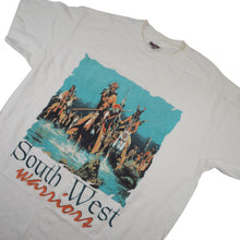 Load image into Gallery viewer, Vintage South West Warriors Graphic Native American Art T Shirt - L