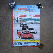 Load image into Gallery viewer, Original Vintage 1999 SuperFlo12 Racing Poster