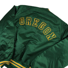 Load image into Gallery viewer, Vintage Chalk Line Univeristy of Oregon Ducks Spellout Statin Jacket - M
