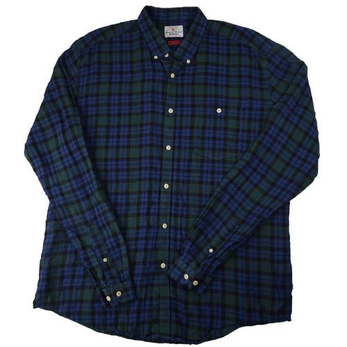 Barbour Williams Linen Button Down Shirt - XL