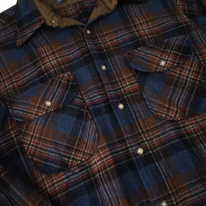 True Vintage Pendleton Virgin Wool Plaid Flannel Shirt - M