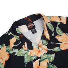 Load image into Gallery viewer, Vintage Harley Davidson x Tori Richards Silk Floral Button Up Shirt - WMNS M