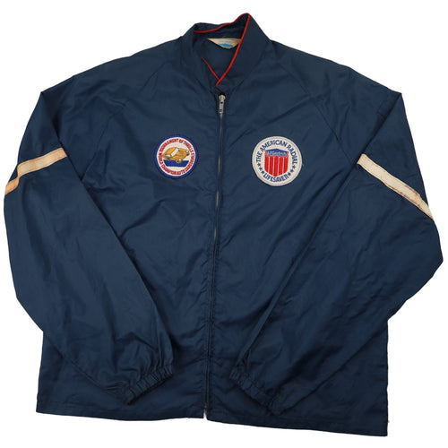 Vintage 70s BF Goodrich World Tournament of Thrills World Champion Auto Daredevils Jacket - M