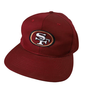 Vintage 90s San Francisco 49ers Classic Logo Snapback Hat - OS