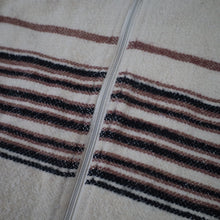 Load image into Gallery viewer, True Vintage Coming Attractions Striped Light Jacket - M