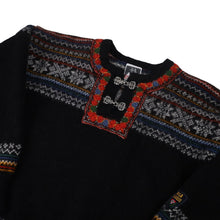 Load image into Gallery viewer, Vintage Dale of Norway Snowflake Design Clasp Sweater - WMNS L