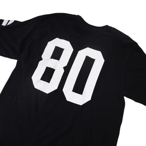 Vintage Y2k Stussy Jersey Style Spellout T Shirt - M