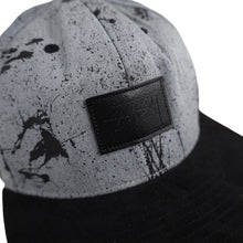 Load image into Gallery viewer, Vintage Stussy Paint Splatter Snapback Hat - OS