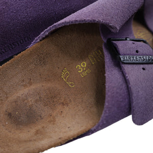 Birkenstock Purple Suede Arizona Sandals - W8