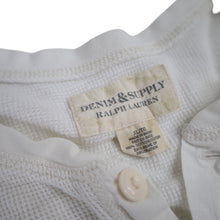 Load image into Gallery viewer, Vintage Denim &amp; Supply Ralph Lauren Graphic Thermal Henley Shirt - XL