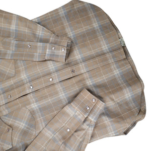 Vintage Pendleton High Grade Westerwear Pearl Snap Wool Flannel Shirt - L