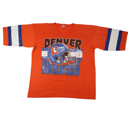 Vintage 90s Denver Broncos Graphic T Shirt - XL