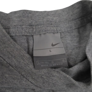 Vintage Y2k Nike Tribal Flame Graphic Long Sleeve T Shirt - YL