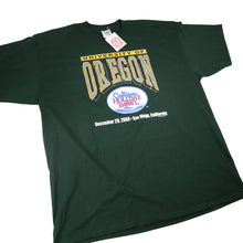 Load image into Gallery viewer, NWT Vintage Y2k University of Oregon Ducks Holiday Bowl Graphic T Shirt - XXL