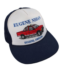 Load image into Gallery viewer, Vintage 90s Nissan D21 Hardbody Extended Cap Mini Truck Graphic Hat - OS
