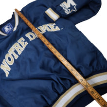 Load image into Gallery viewer, Vintage Starter Notre Dame Spellout Windbreaker Jacket - S