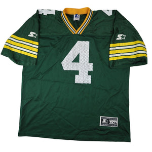 Vintage Starter Green Bay Packers #4 Brett Favre Jersey - L/XL