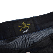 Load image into Gallery viewer, Vivienne Westwood x Lee Anglomania Drop Crotch Painted Denim Jeans - 36&quot;x34&quot;