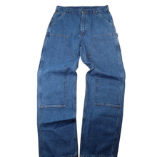 Load image into Gallery viewer, Carhartt B73-DST Denim Double Knee Baggy Carpenter Pants - 34"x34"