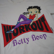 Load image into Gallery viewer, Vintage 90s Betty Boop Workout Graphic T Shirt - L