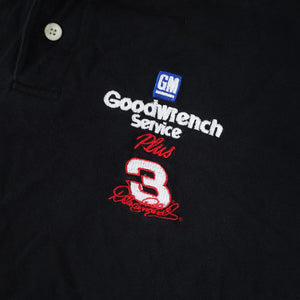 Vintage 90s Chase Authentics Dale Earnhardt Embroidered Polo Shirt - L