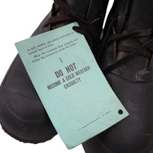 Load image into Gallery viewer, NWT Vintage Military QMC Hood Rubber Cold Weather Mickey Mouse Boots - M9