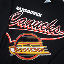 Load image into Gallery viewer, Vintage 90s Vancouver Canucks Hockey Graphic Sweatshirt - M