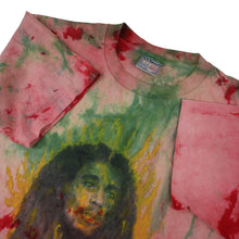 Load image into Gallery viewer, Vintage Bob Marley &quot;The Spirt Burns Down Babylon&quot; Tie Dye Graphic T Shirt - L