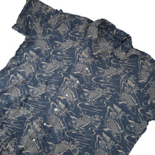 Load image into Gallery viewer, Vintage Polo Ralph Lauren Linen Cotton Blend Koi Fish Button Up Shirt - 2XLT