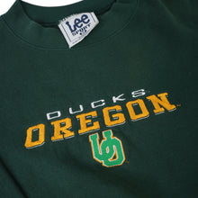 Load image into Gallery viewer, Vintage 90s University of Oregon Ducks Embroidered Crewneck Sweatshirt - YM