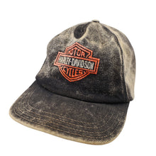 Load image into Gallery viewer, Vintage Harley Davidson Faded USA Made Logo Fitted Cap
