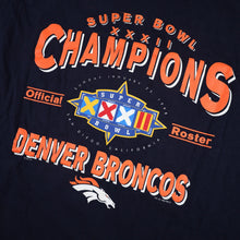 Load image into Gallery viewer, Vintage 90s Denver Broncos Champions Roster Graphic T Shirt - L