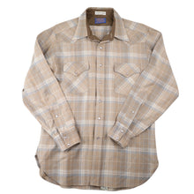 Load image into Gallery viewer, Vintage Pendleton High Grade Westerwear Pearl Snap Wool Flannel Shirt - L