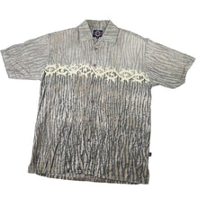 Load image into Gallery viewer, Vintage Y2k Baja Banana Tribal Allover Print Button Up Shirt - M