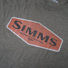 Load image into Gallery viewer, Simms Fishing Products Spellout Graphic T Shirt - L