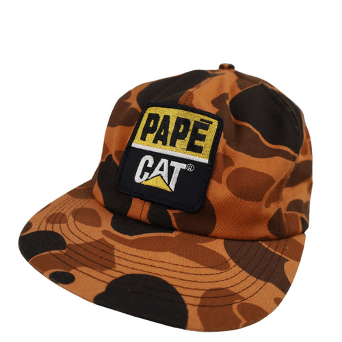 Vintage Pape Cat Camo Trucker Hat - OS