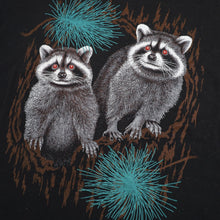 Load image into Gallery viewer, Vintage 80s Wild Racoons Graphic T Shirt - L