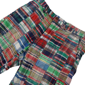 Vintage Polo Ralph Lauren Plaid Patchwork Shorts - 31"