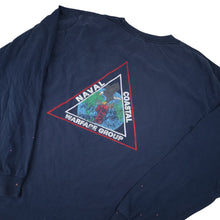 Load image into Gallery viewer, Vintage NCWG-1 Naval Coastal Warefare Group Graphic Long Sleeve T Shirt - XXL