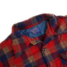 Load image into Gallery viewer, Vintage 50s/60s Pendleton Shadow Plaid Wool Shirt - S