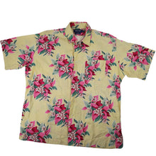Load image into Gallery viewer, Vintage Polo Golf Ralph Lauren Linen Cotton Blend Floral Hawaiian Shirt - L