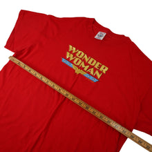 Load image into Gallery viewer, Vintage DC Comics Wonder Women Spellout Graphic T Shirt - YXL