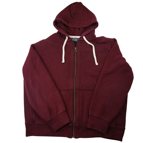 Vintage Polo Ralph Lauren Heavy Full Zip Hoodie - XL