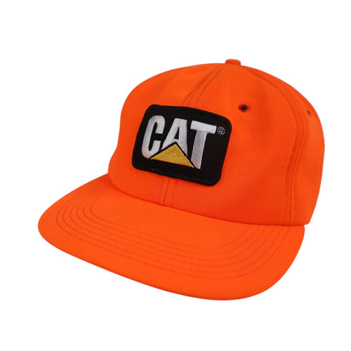 Vintage CAT Machinery Foam Trucker Hat - OS