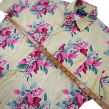 Load image into Gallery viewer, Vintage Polo Golf Ralph Lauren Linen Cotton Blend Floral Hawaiian Shirt - L